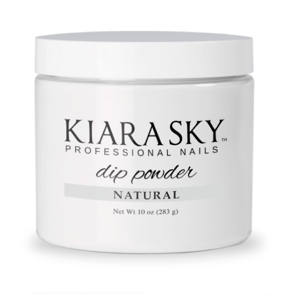 Kiara Sky Dip Powder - Natural Refill 10 oz - Universal Nail Supplies