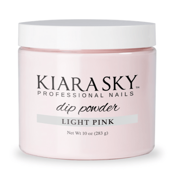 Kiara Sky Dip Powder - Light Pink Refill 10 oz (Clearance) - Universal Nail Supplies