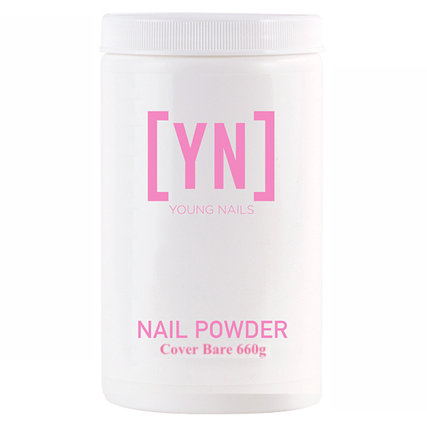 Young Nails - Nail Powder Cover Bare 660g - Universal Nail Supplies