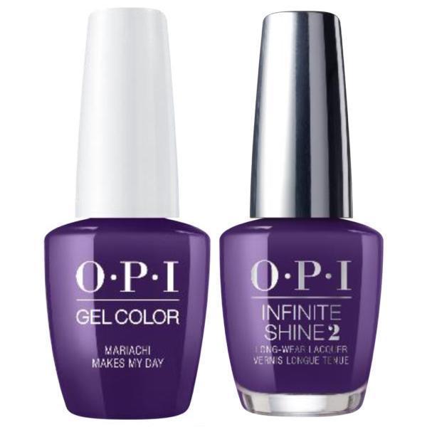 OPI GelColor + Infinite Shine Mariachi Makes My Day #M93 - Universal Nail Supplies
