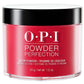 OPI Powder Perfection Red Hot Rio #DPA70 - Universal Nail Supplies