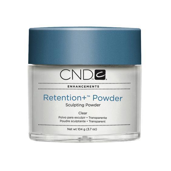 CND Retention + Sculpting Powder Clear Transparent  3.7 oz - Universal Nail Supplies