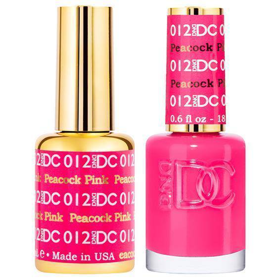 DND DC Gel Duo- Peacock Pink #012 - Universal Nail Supplies