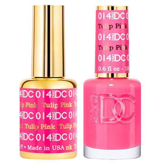 DND DC Gel Duo - Tulip Pink #014 - Universal Nail Supplies