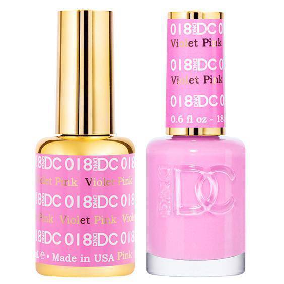 DND DC Gel Duo - Violet Pink #018 - Universal Nail Supplies