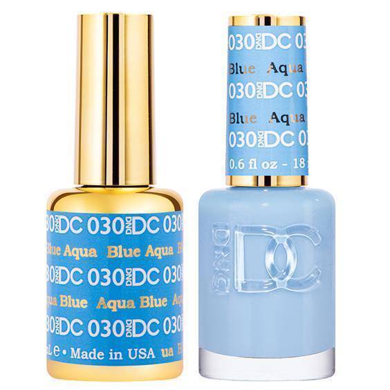 DND DC Gel Duo - Aqua Blue #030 - Universal Nail Supplies