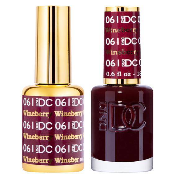 DND DC Gel Duo - Wine Berry #061 - Universal Nail Supplies