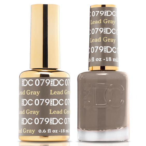 DND DC Gel Duo - Lead Gray #079 - Universal Nail Supplies