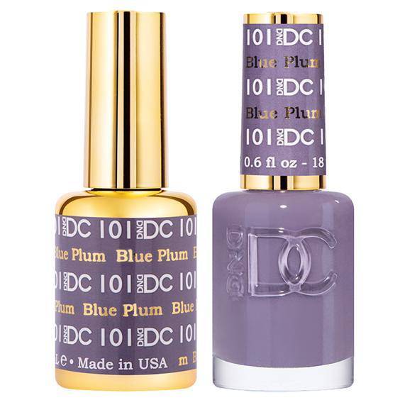 DND DC Gel Duo - Blue Plum #101 - Universal Nail Supplies