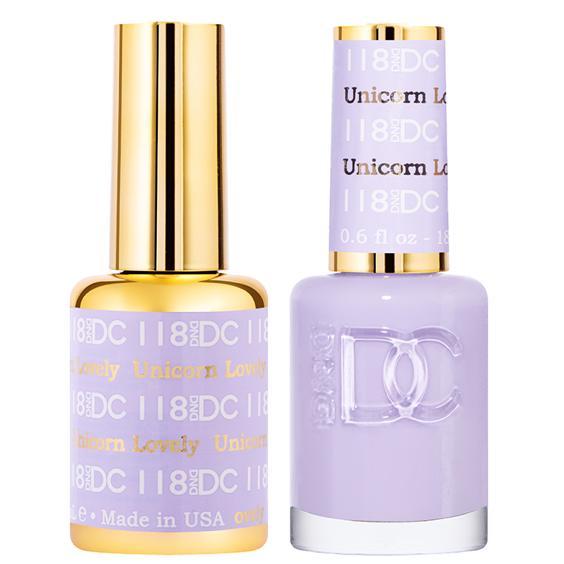 DND DC Gel Duo - Unicorn Lovely #118 - Universal Nail Supplies