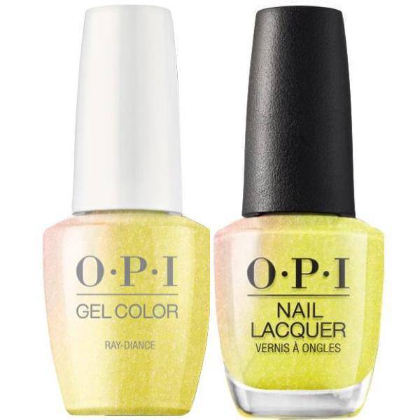 OPI GelColor + Matching Lacquer Ray-Diance #SR1 (Discontinued) - Universal Nail Supplies