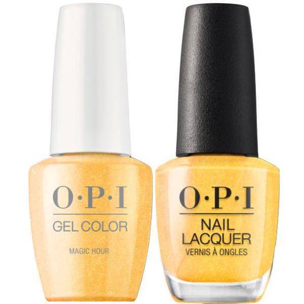 OPI GelColor + Matching Lacquer Magic Hour #SR2 (Discontinued) - Universal Nail Supplies