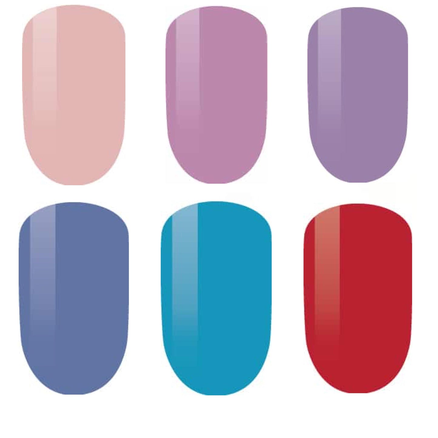LeChat Perfect Match Gel + Matching Lacquer Bouquet Collection #247 - 252 - Universal Nail Supplies