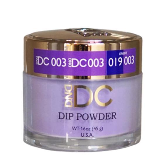 DND DC DIPPING POWDER - #003 Blue Violet - Universal Nail Supplies