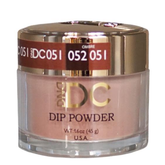 DND DC DIPPING POWDER - #051 Light Macore - Universal Nail Supplies