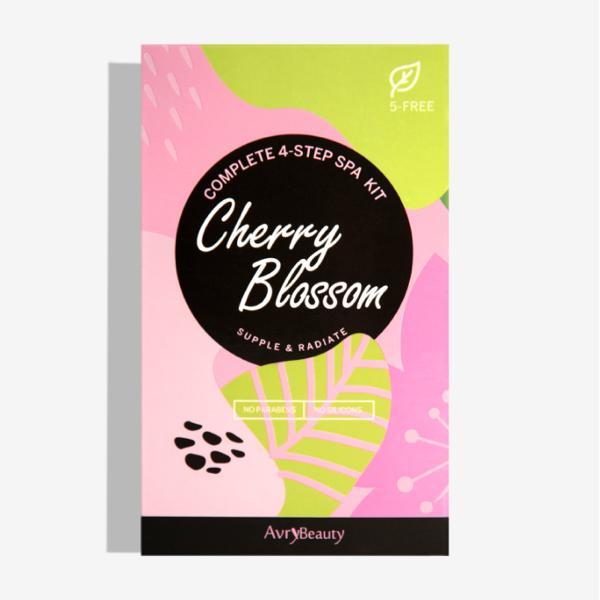 Complete 4-Step Spa Kit (Cherry Blossom) - Universal Nail Supplies