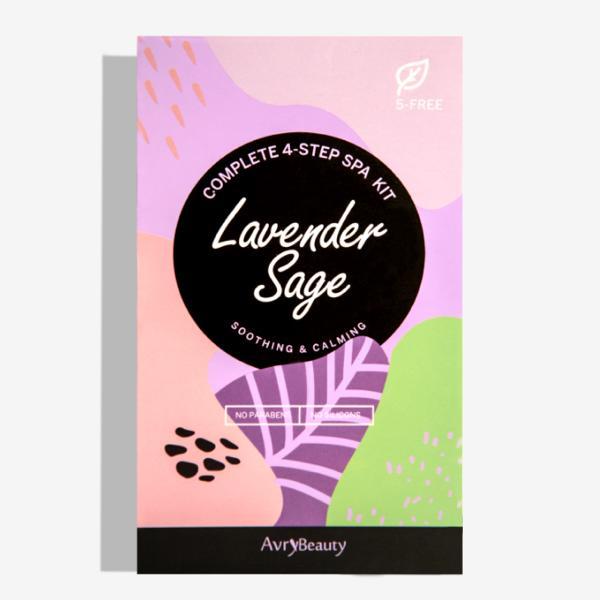 Complete 4-Step Spa Kit (Lavender & Sage) - Universal Nail Supplies