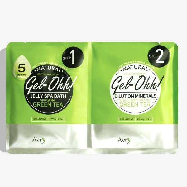 Gel-Ohh Jelly Spa Pedi Bath - Green Tea - Universal Nail Supplies