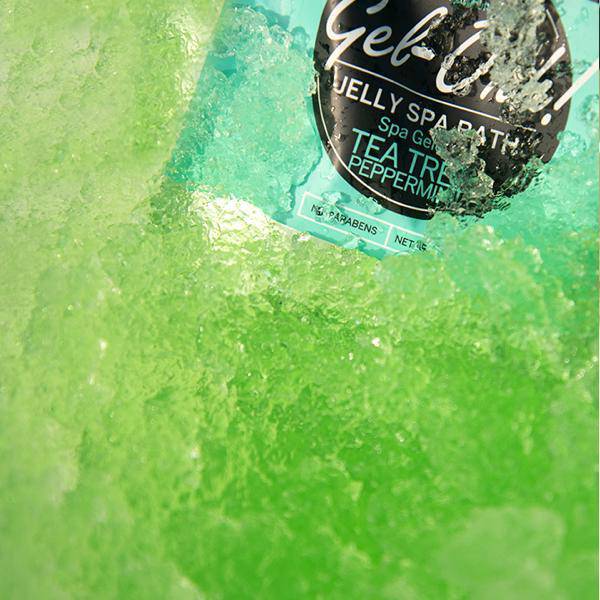 Gel-Ohh Jelly Spa Pedi Bath - Tea Tree Peppermint - Universal Nail Supplies