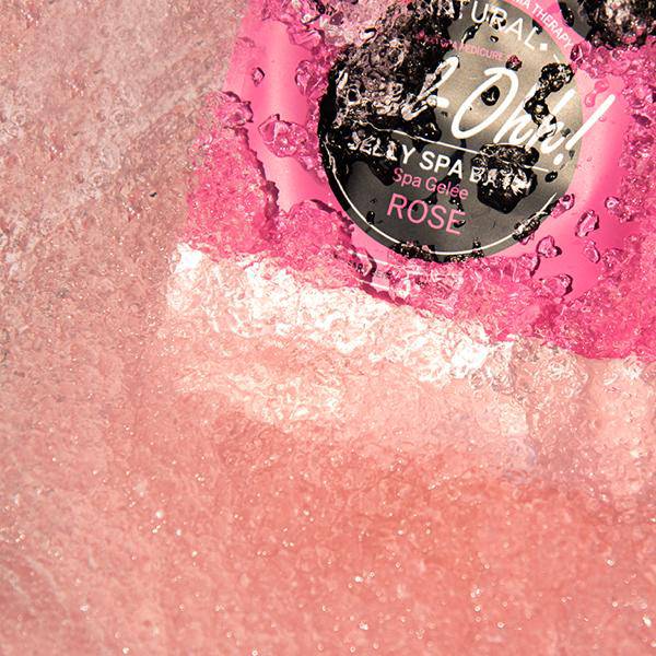 Gel-Ohh Jelly Spa Pedi Bath - Rose - Universal Nail Supplies