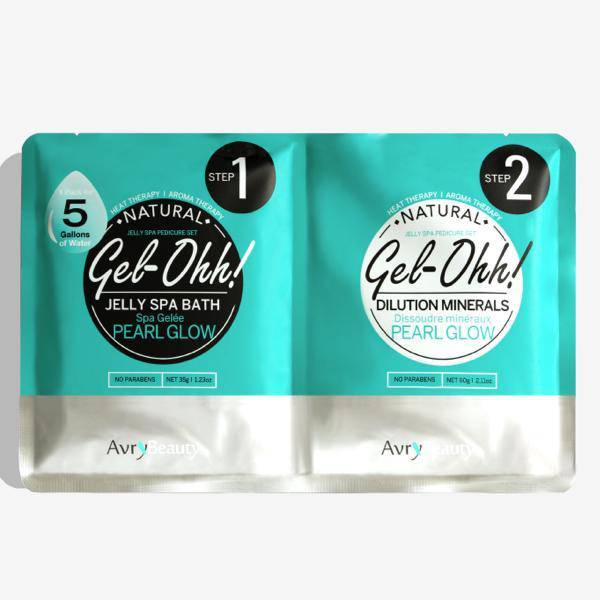 Gel-Ohh Jelly Spa Pedi Bath - Pearl Glow - Universal Nail Supplies