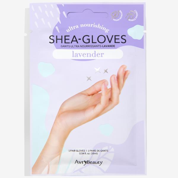Shea-Gloves - Lavender - Universal Nail Supplies