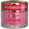 DND DC DIPPING POWDER - #072 Crimson