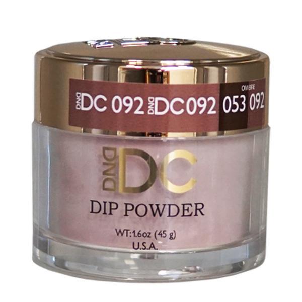 DND DC DIPPING POWDER - #092 Russet tan - Universal Nail Supplies