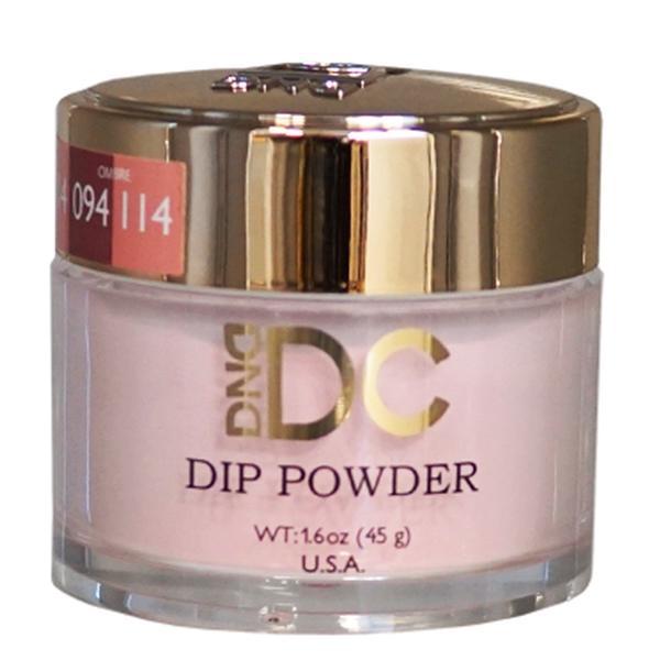 DND DC DIPPING POWDER - #114 Coral Nude - Universal Nail Supplies