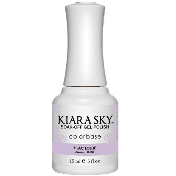Kiara Sky Gel Polish - Lilac Lollie #G539 - Universal Nail Supplies