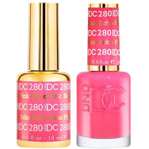 DND DC Gel Duo - Echo Pink #280 - Universal Nail Supplies