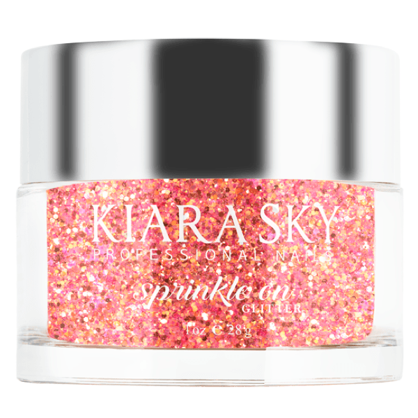 Kiara Sky 3D Sprinkle On Glitter - Pink Lemonade SP208 - Universal Nail Supplies