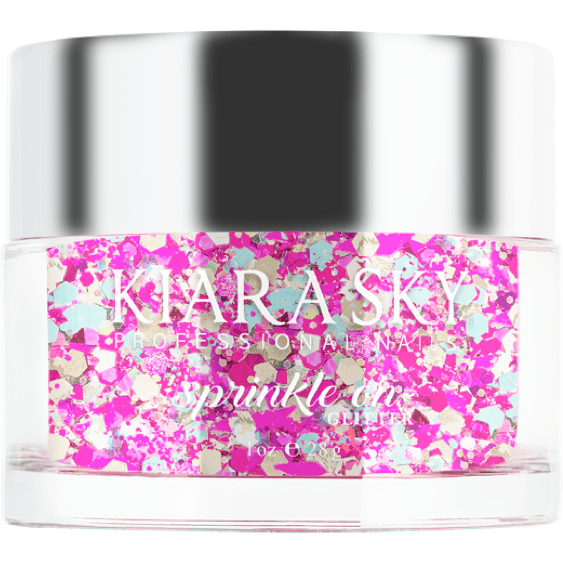 Kiara Sky 3D Sprinkle On Glitter - B-day Bash SP224 - Universal Nail Supplies