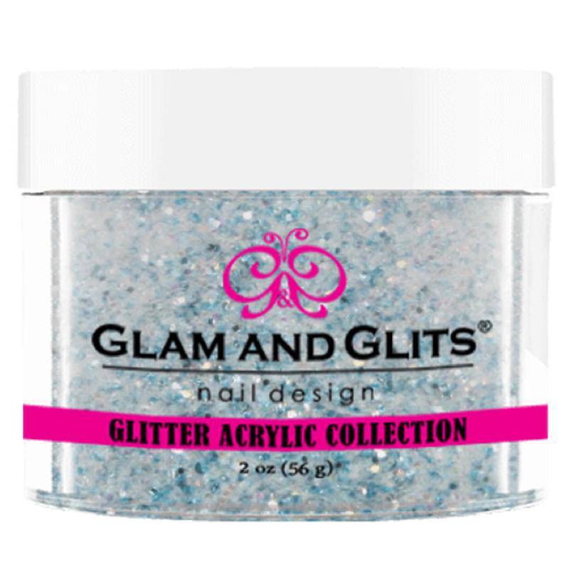 Glam and Glits Glitter Acrylic Collection - Blue Jewel #GA02 - Universal Nail Supplies