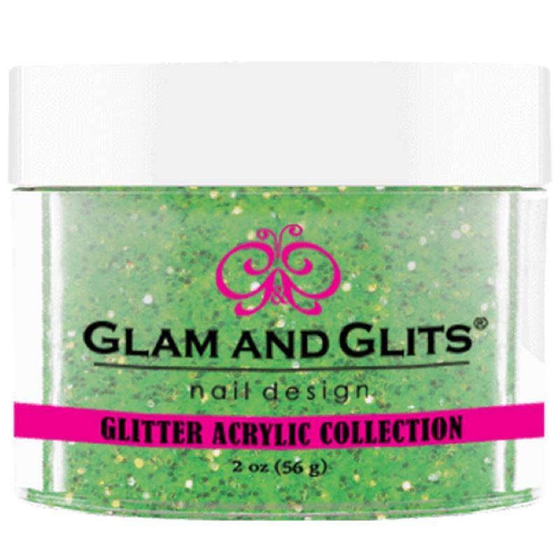 Glam and Glits Glitter Acrylic Collection - Green Jewel #GA09 - Universal Nail Supplies
