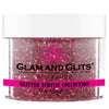 Glam and Glits Glitter Acrylic Collection - Burgundy Red #GA22