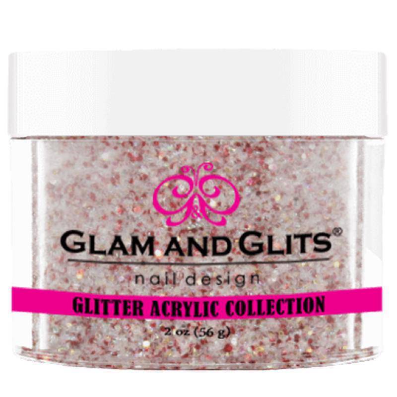 Glam and Glits Glitter Acrylic Collection - Red Jewel #GA24 - Universal Nail Supplies