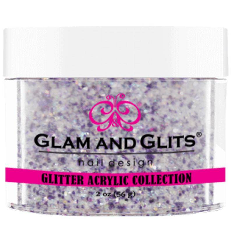 Glam and Glits Glitter Acrylic Collection - Purple Jewel #GA30 - Universal Nail Supplies