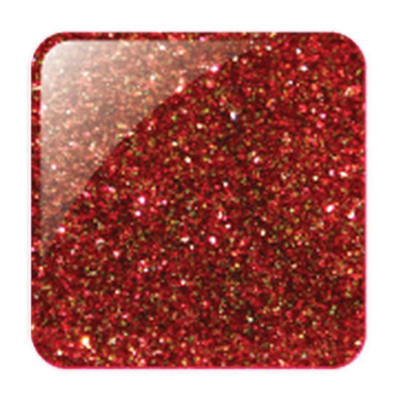 Glam and Glits Glitter Acrylic Collection - Holiday Red #GA41 - Universal Nail Supplies