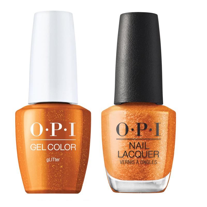 OPI GelColor + Matching Lacquer Glitter S015 - Universal Nail Supplies