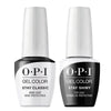 OPI GelColor Stay Classic And Shiny Base & Top Coat Duo Pack