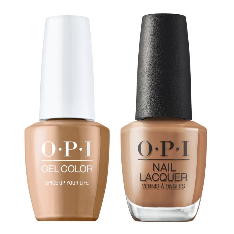 OPI GelColor + Matching Lacquer Spice Up Your Life S023 - Universal Nail Supplies
