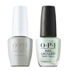 OPI GelColor + Matching Lacquer Snatch'd Silver S017