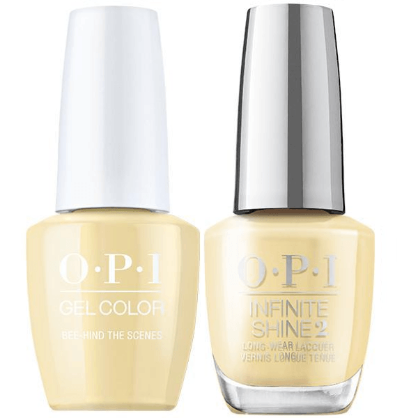 OPI GelColor + Infinite Shine Bee-hind the Scenes #H005 - Universal Nail Supplies