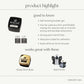 Kokoist USA E-B Excel Builder Clear 20g nail base and top coat bottle with applicator brush.