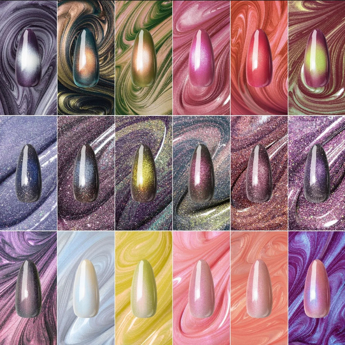 Apres - Prismatic 18pcs Gel Couleur Set