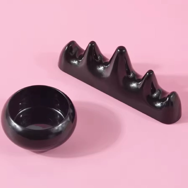 UNS Professional Nail Brush Cleaning And Holder - Universal Nail Supplies