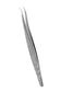 Professional eyelash tweezers EXPERT 41 TYPE 3 (curved) image 1