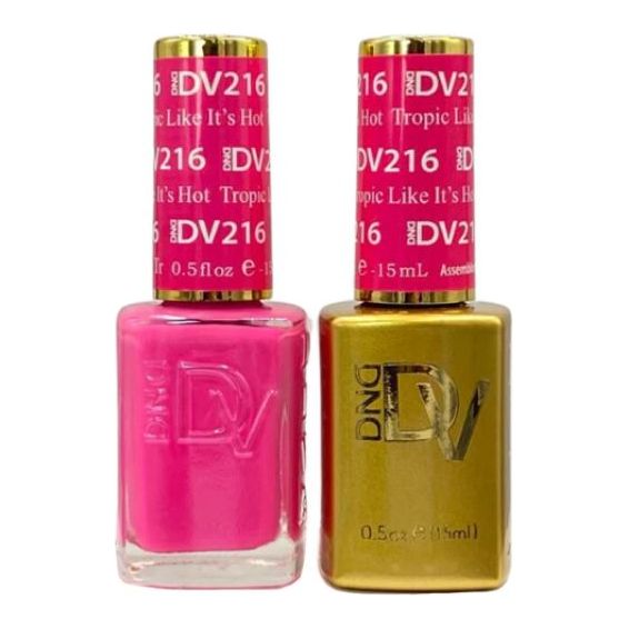 Dnd Diva Duo Gel & Polish - Tropic Like It's Hot 216 - Universal Nail Supplies