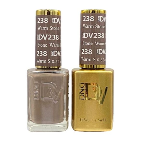 Dnd Diva Duo Gel & Polish - Warm Stone 238 - Universal Nail Supplies